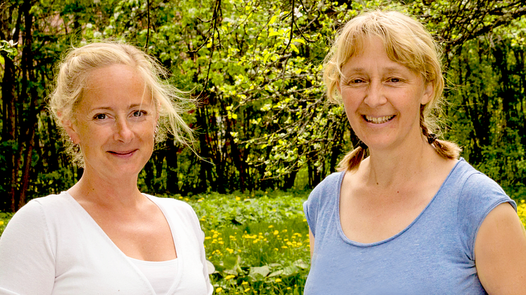 Lotta Fabricius Kristiansen, biodlare och sakkunnig inom pollinering, örtterapeuten och journalisten Alexandra De Paoli. Foto: Apinordica.