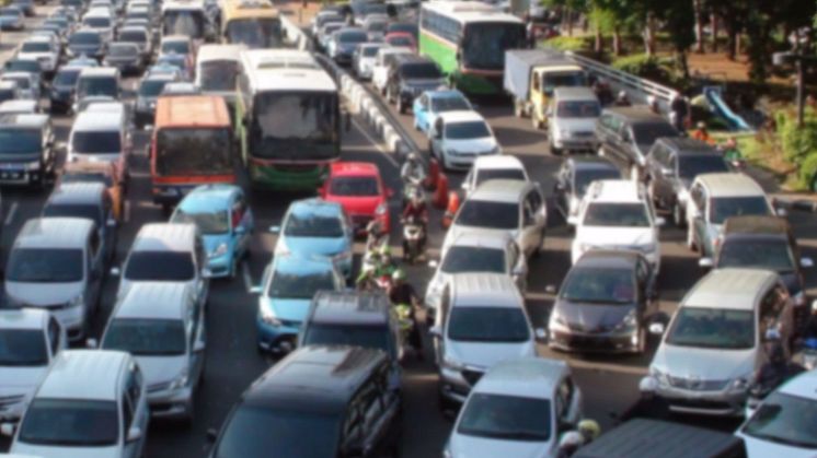 Rush hour traffic in Jakarta, the capital of Indonesia. (iStock photo: Copyright LIVINUS )