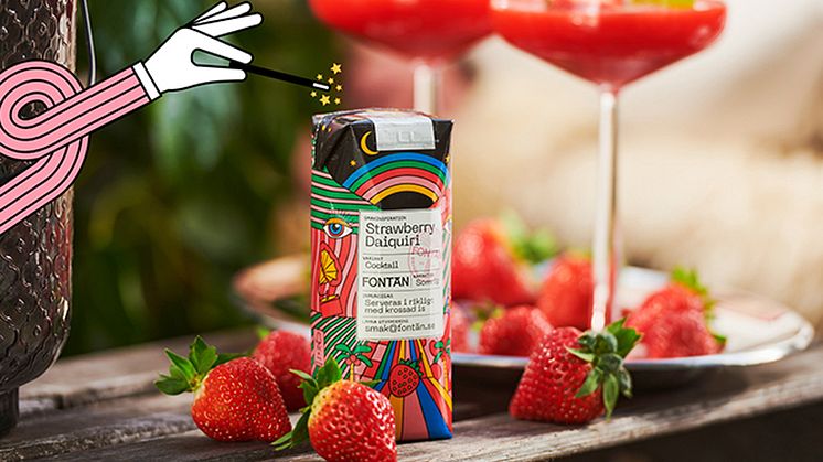 Strawberry Daiquiri har lämnat Fontäns brygdlaboratorium