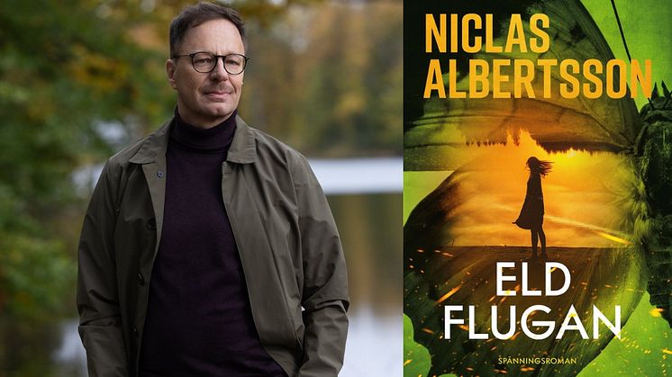 Niclas Albertsson, författare till Eldflugan