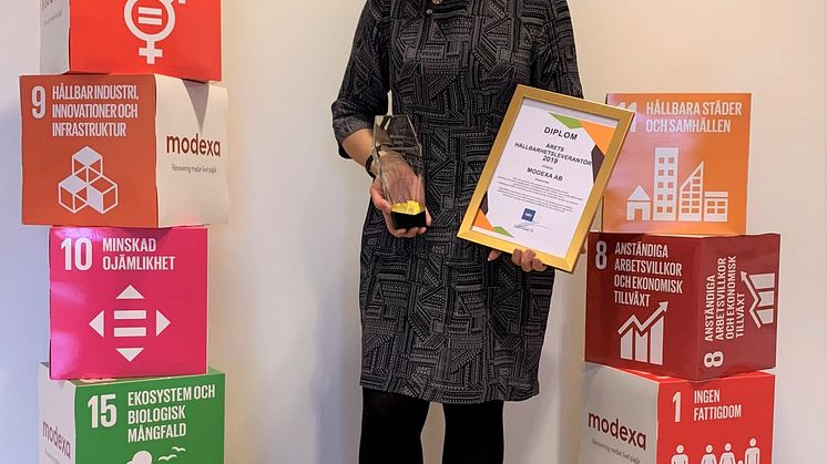 Ann-Kathrin Espelin, Hållbarhetsstrateg Modexa.