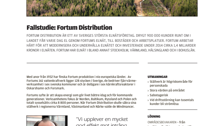 Fallstudie: Fortum Distribution