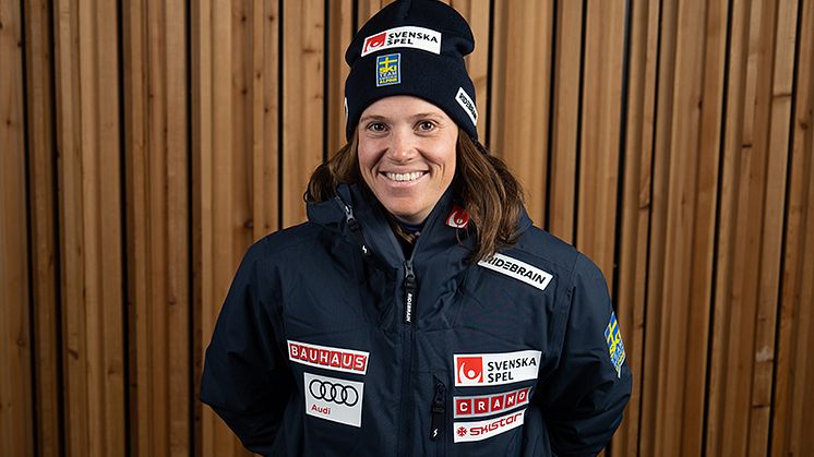 Sara Hector är en av 14 nominerade till årets Jerringpris. Foto: Klas Rockberg, Ski Team Sweden Alpine