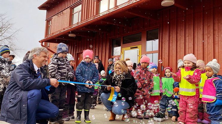 Invigning av Rudsängens nya förskola