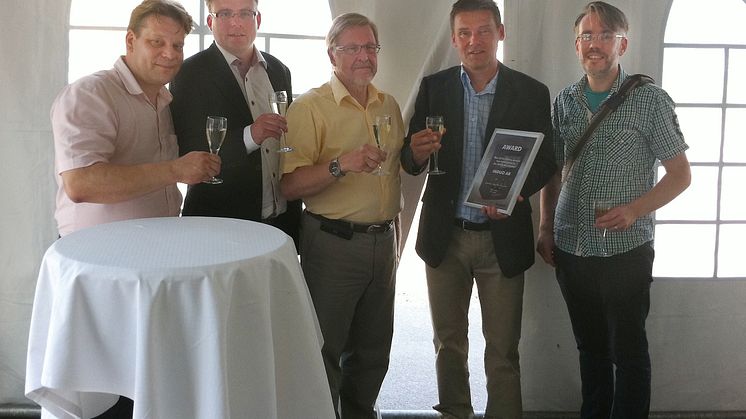 Prisutdelning SATEL Distributor Of The Year