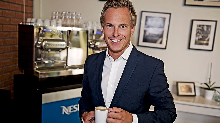 NESPRESSO BUSINESS SOLUTIONS ETABLERAR SHOWROOM I MALMÖ CITY