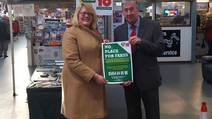 ​Bury Market and Trading Standards keeping shoppers safe from counterfeits