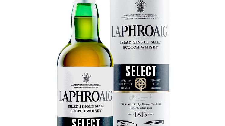 Nyhet på Systembolaget från ett av Skottlands mest välrenommerade destillerier – Laphroaig Select