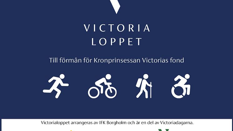 Victorialoppet öppnar upp för hela Sverige att delta och bidra till Kronprinsessan Victorias fond