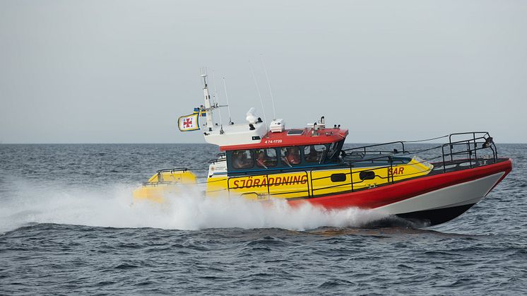 Rescue Eric D. Nilsson - En av båtarna du kan gå ombord på under dagen. 