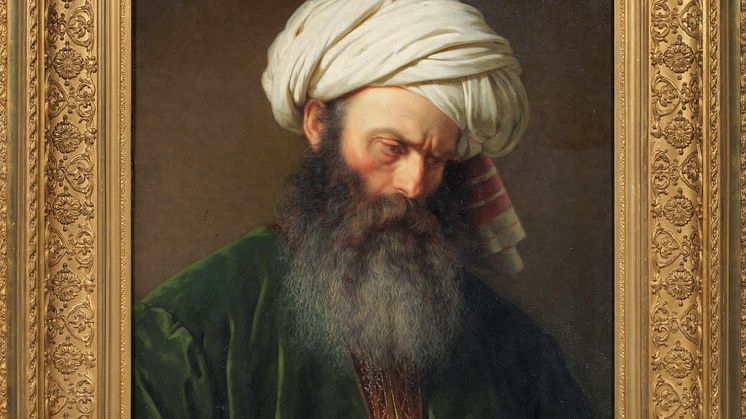 ​New acquisition: Study of a man in Turkish dress by Amalia Lindegren