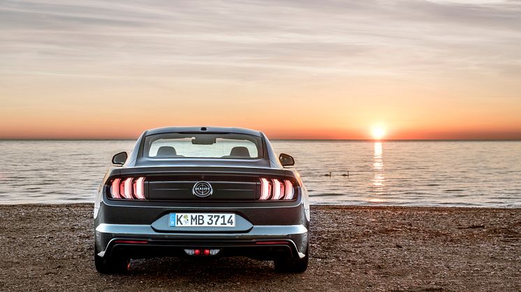 Ford Mustang BULLITT 2018 prøvekjøring