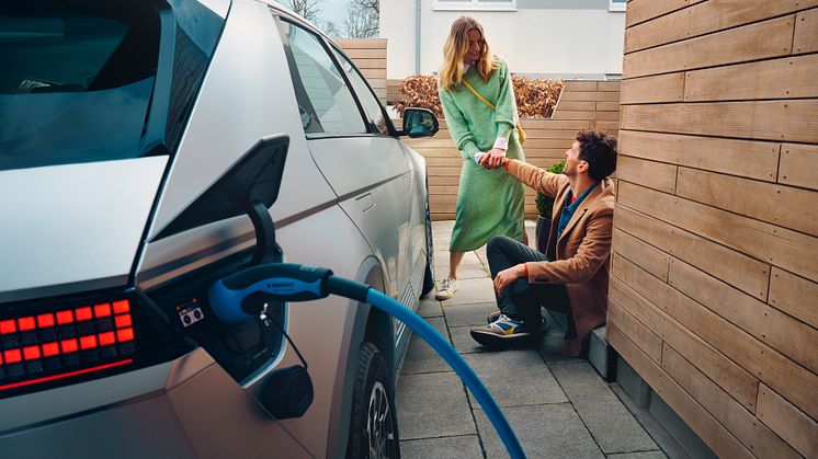 Fra i dag garanterer Hyundai helt grønn lading med Charge myHyundai