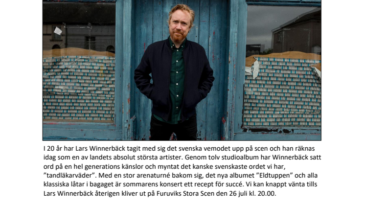 Lars Winnerbäck till Furuvik