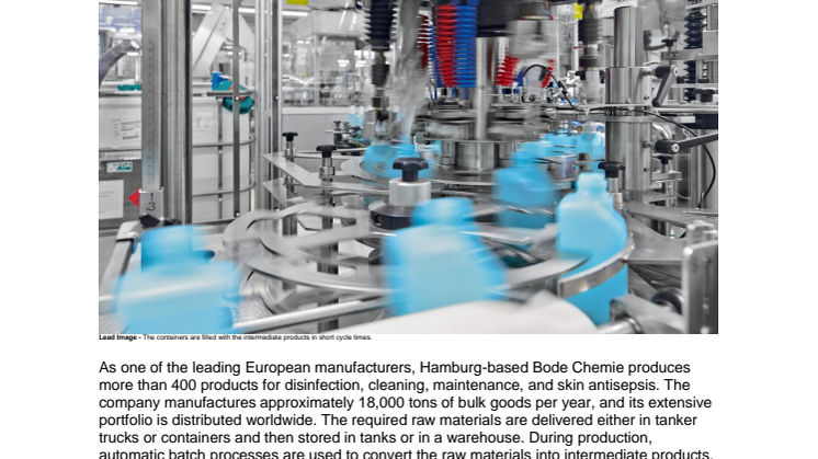Restructuring the industrial network at Bode Chemie GmbH