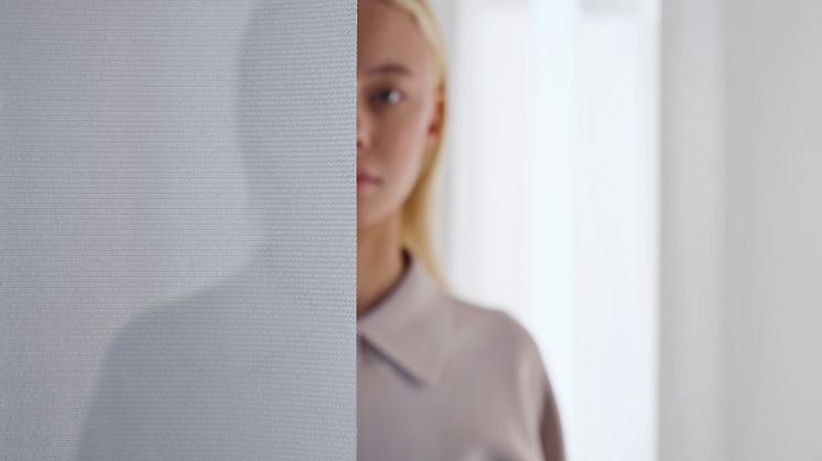 Opaq - solskyddstextil från Svensson som förenar form med funktion