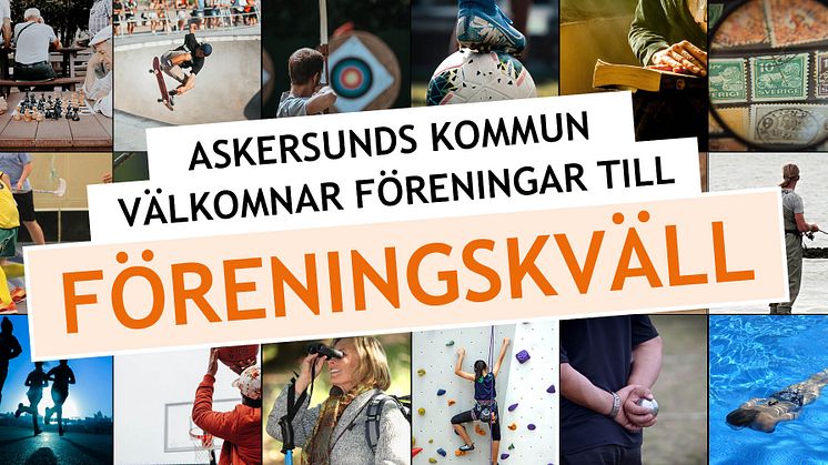 Föreningskväll på Sjöängen 20 april