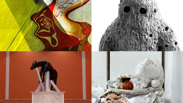 En gruppeutstilling med kunstnerne Andrea Scholze, Einar Grinde og Lin Wang, samt duoen Ellinor Aurora Aasgaard og Zayne Armstrong. – De både utfordrer og supplerer hverandre, sier Jarle Strømodden.