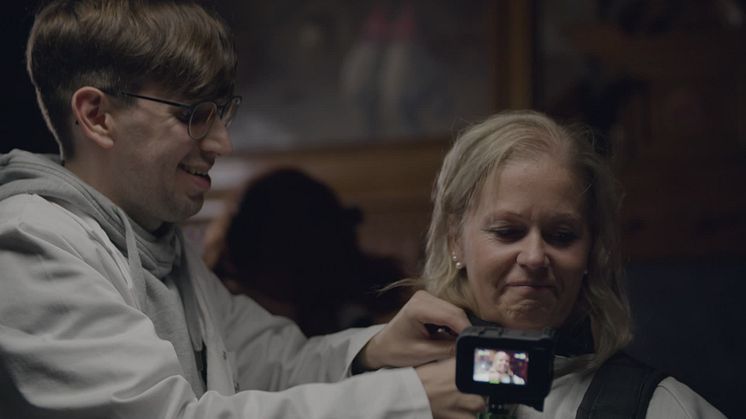 Video material from the Peak Fear experiment to be used by the press