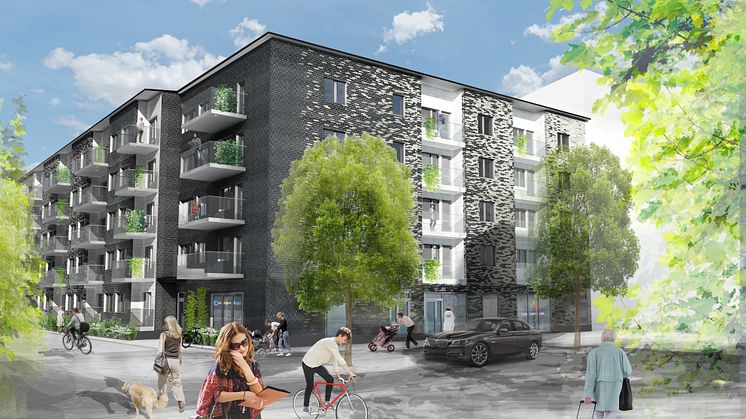 Riksbyggen säljer hyresprojektet Frigg 1 i Hyllie till Bantorget Hyresbostäder AB