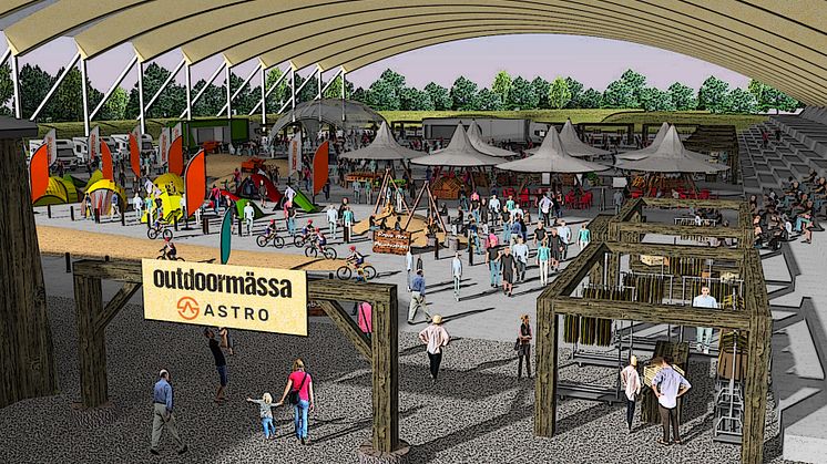 Sweden Outdoor Festival arrangeras på Billingen 21-22 maj. Bild: Leox Design/Next Skövde.