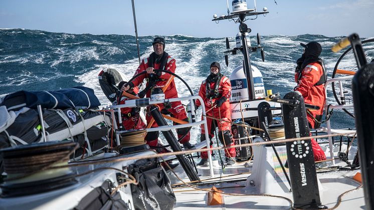 Hi-res image - Inmarsat - Inmarsat’s FleetBroadband powered the digital content delivery from the race yachts throughout the 2017-18 Volvo Ocean Race