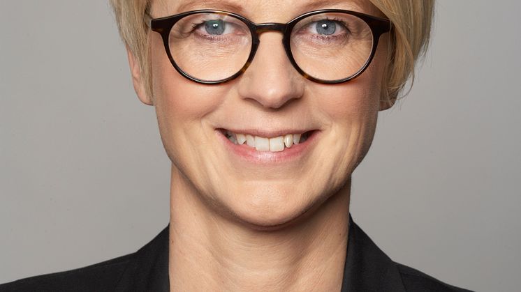 Arbetsmarknadsminister Elisabeth Svantesson kommer på effect+dagen
