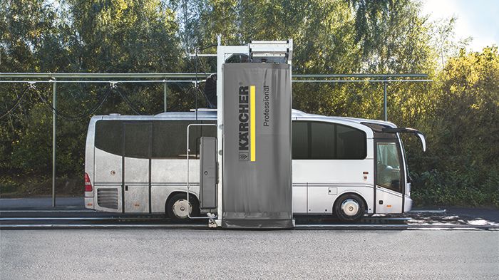 Dubbel tvättkapacitet för bussföretag med stor vagnpark