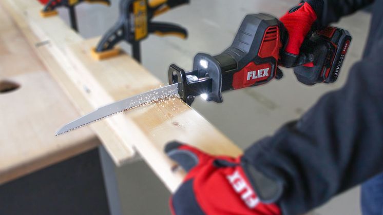 FLEX Scandinavia AB presenterar: Tigersåg RS25 - Kompakt, ergonomisk och kraftfull