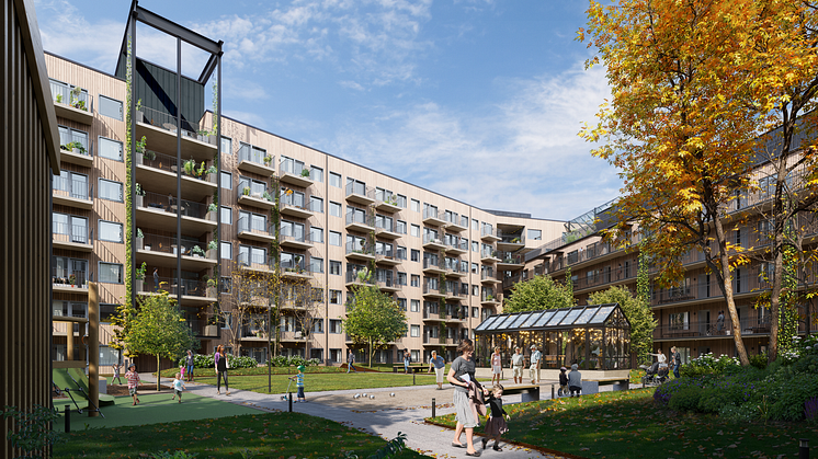 Dreem Arkitekter gestaltar starten av ”Framtidens Backaplan”.