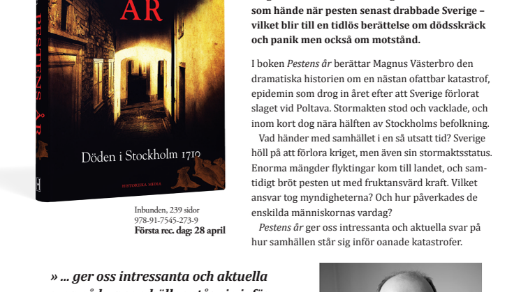 Epidemin som halverade Stockholms befolkning