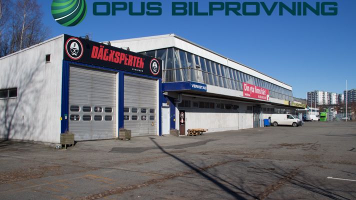 Opus Bilprovning etablerar i Däckspertens gamla lokaler på Hisingen/Lundby.