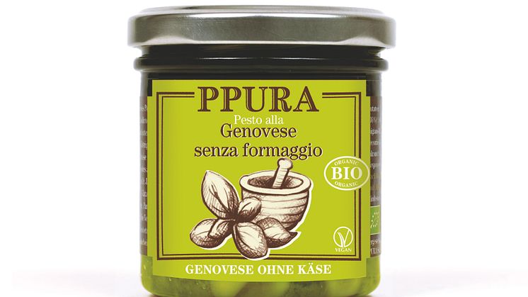 Ekologisk vegansk pesto genovese