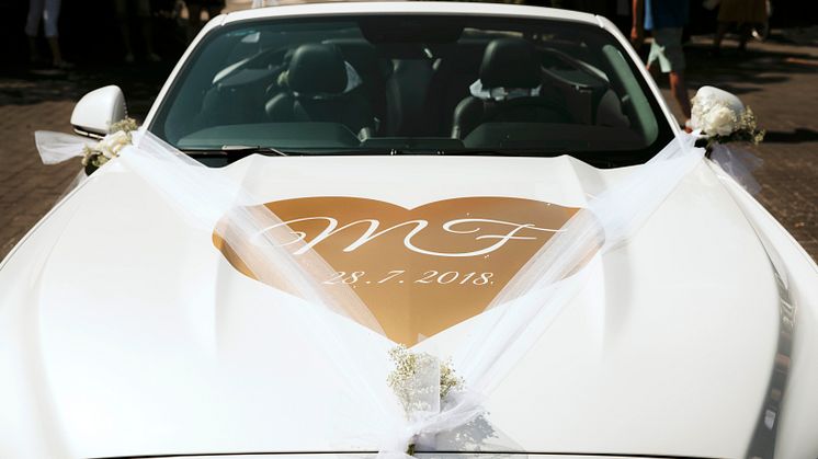 Mustang-bryllup