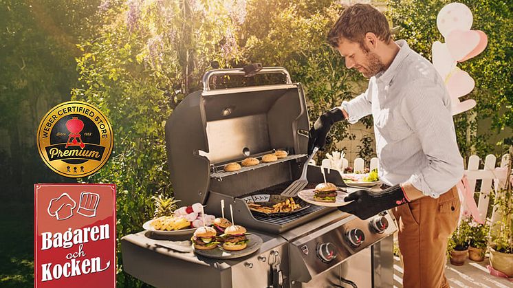 Bagaren och Kocken är Premiumpartner till Weber