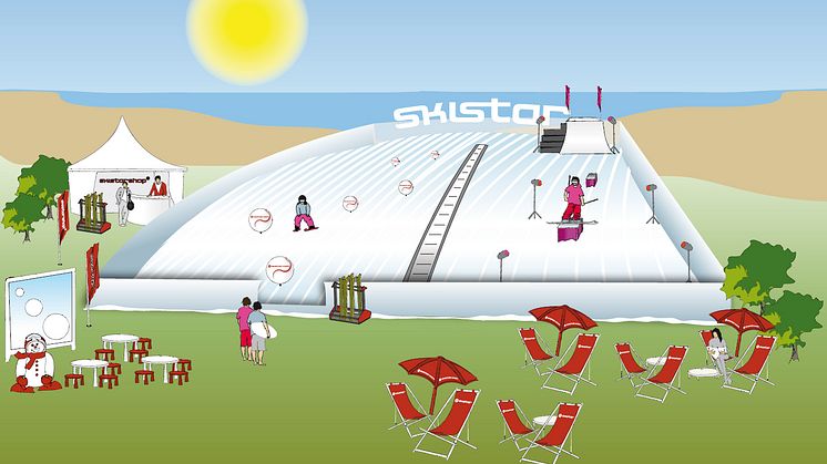 SkiStar bjuder på skidåkning på riktig snö under SkiStar Swedish Open i Båstad