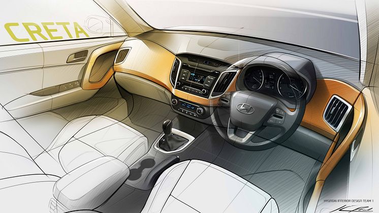 Hyundai Creta - interiør