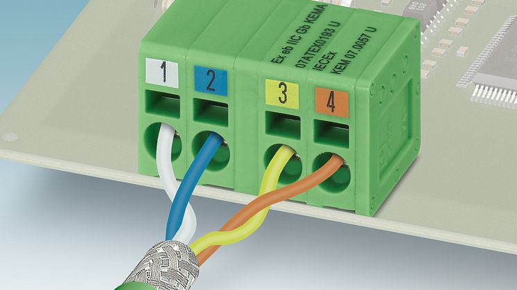 Printklemmer til Profinet