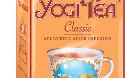 Yogi Tea Classic tinnboks poser økologisk 3D