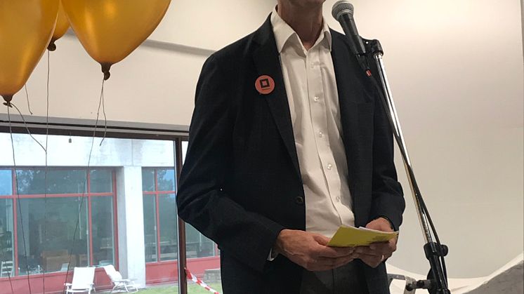 Invigning Konstverket i Telestaden