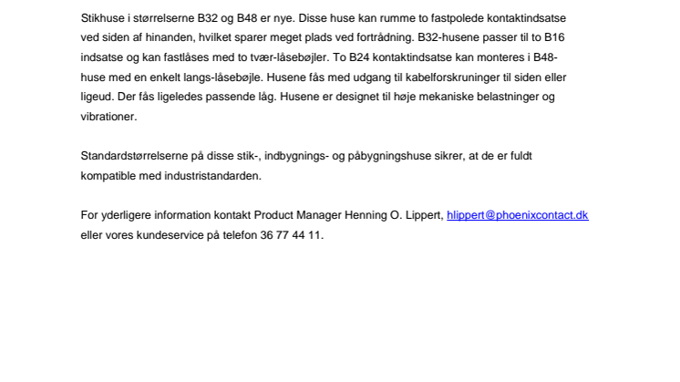 Højkvalitetshuse til industrimultistik