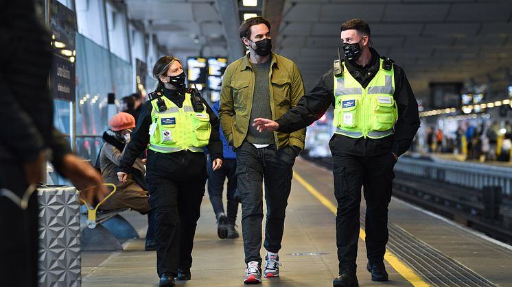 Rail firm encourages passengers to travel safely when drinking