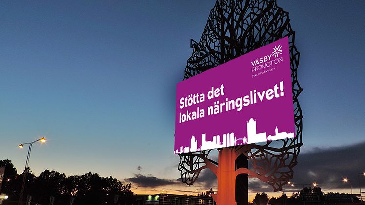 Väsby Promotion stöttar sina medlemsföretag med kostnadsfri marknadsföring och coronasupport