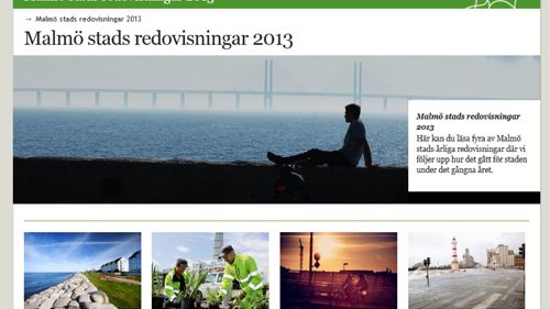 Malmö stad summerar 2013