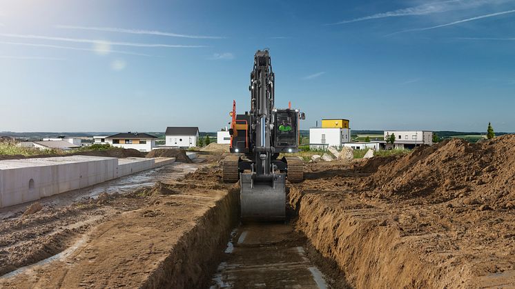 Volvo EC350E - DIg Assist med Active Control