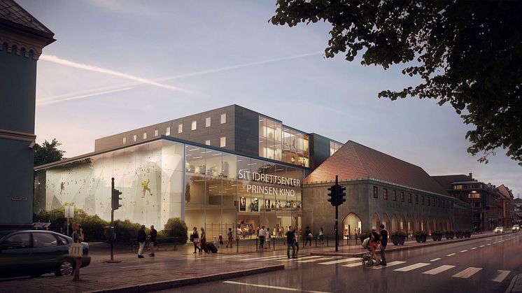SIT idrettssenter - Prinsen kinosenter - LINK arkitektur