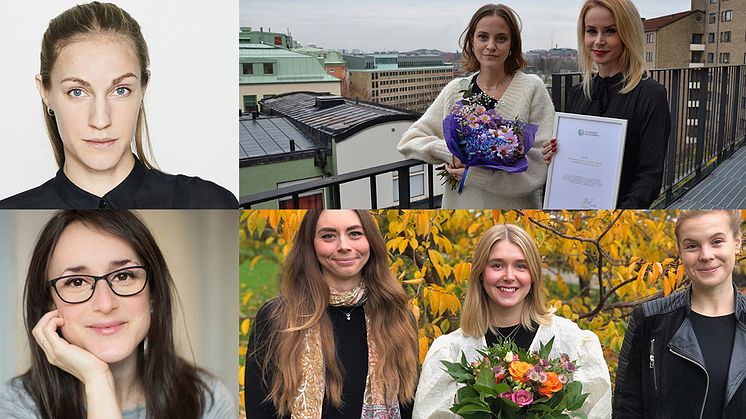 Malin Junker Englund, Amanda Fischer, Cecilia Bödker Pedersen, Leigh Norén, Michelle Nilsson, Rebecca Sjöstrand, Rebecka Göransson.