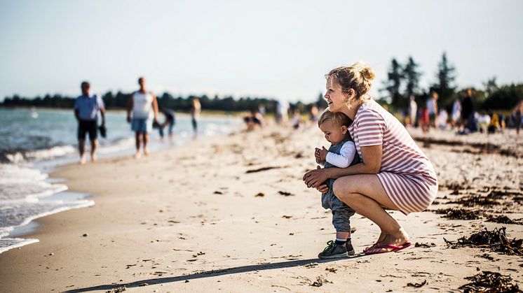 Familiehygge ved Saksild Strand
