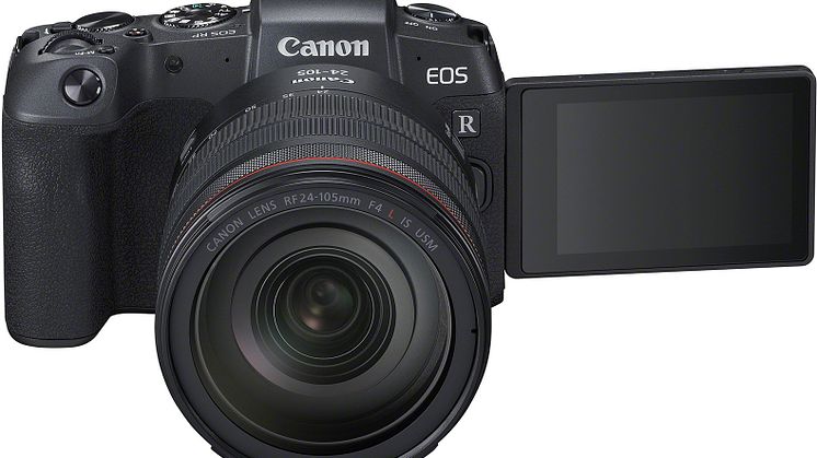 EOS RP med RF24-105mm F4 L IS USM front