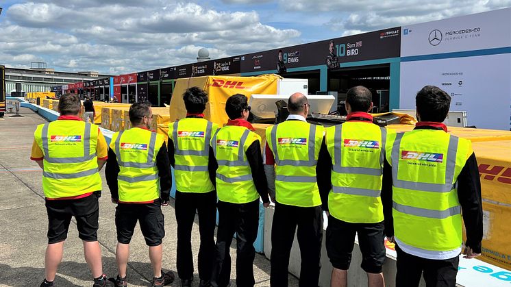 Berlin E-Prix 2022 - DHL Uniforms